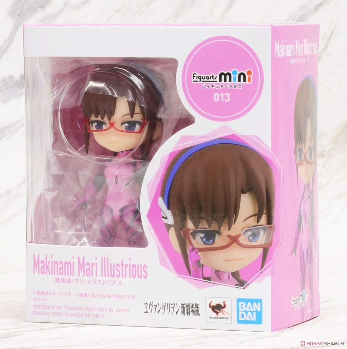 Makinami Mari Illustrious Evangelion Bandai Tamashii nations Figuarts Mini seal